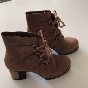 Sorel Brown Lace up Boots